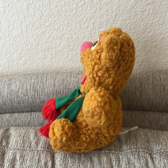 Jim Henson's Muppet Babies Baby Fozzie Bear Plush Stuffed Animal Vintage 1987 - Picture 6 of 6